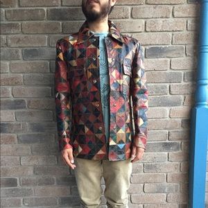 COPY - Vintage 1970’s Leather Unisex Jacket